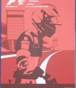 2003 Italian Grand Prix Programme