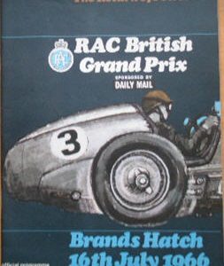 1966 British Grand Prix Race Programme