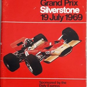 Importance of Collecting Race Programs, 1969 British Grand Prix Race Programme