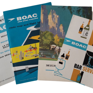 BOAC CUNARD VC10 Passenger Pack 1965