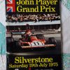 1975 BRITISH GRAND PRIX Formula 1 Official Programme