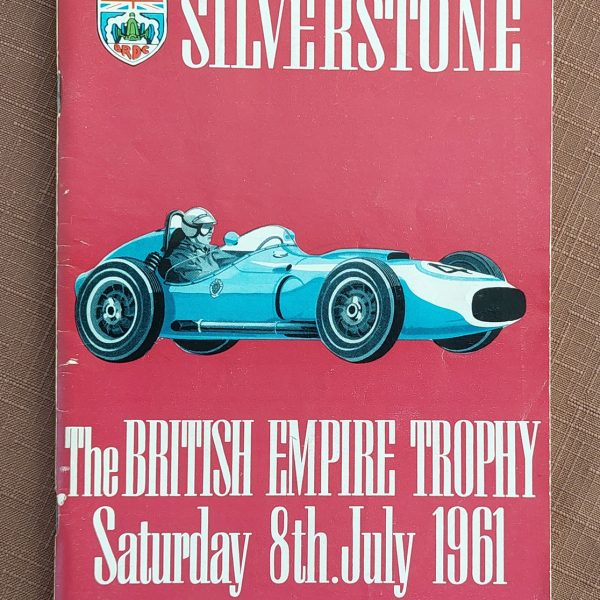 BRITISH EMPIRE TROPHY SILVERSTONE F1 Programme 1961