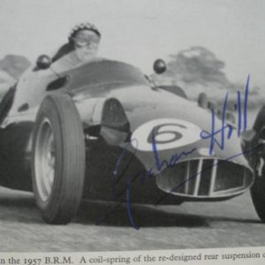 The World's Racing Cars and Sports Cars Autographs Stirling Moss Jack Brabham Tony Brooks Graham Hill Ritchie Ginther and Bruce Halford