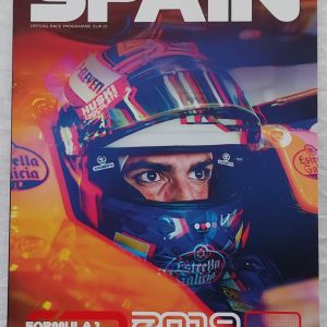 2019 F1 Spanish Grand Prix Official Race Programme