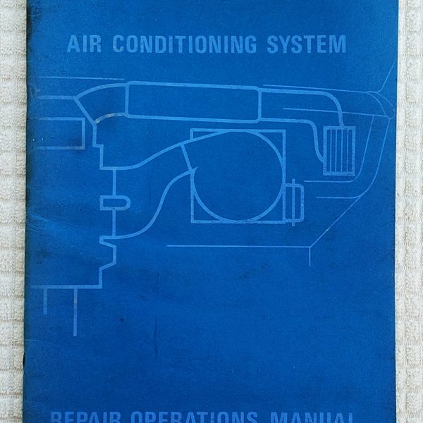 Jaguar XJ 6 / 12 Series II Air Conditioning System Repair Operation Manual 1973