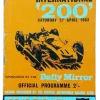 1963 Aintree International 200 Race Programme