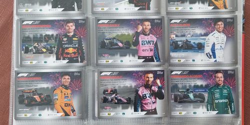 Topps F1 Trade Cards