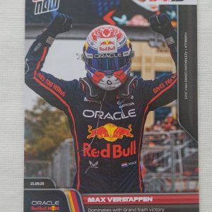 Max Verstappen - 2025 Formula 1 Topps NOW Azerbiajan Victory in 2025 - Card 063
